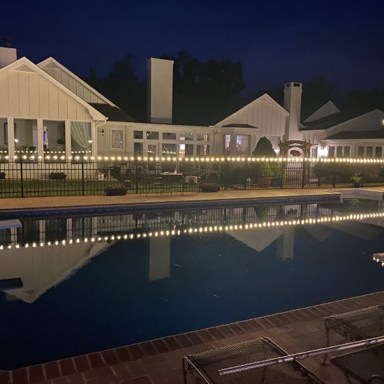 Lighting By Pool