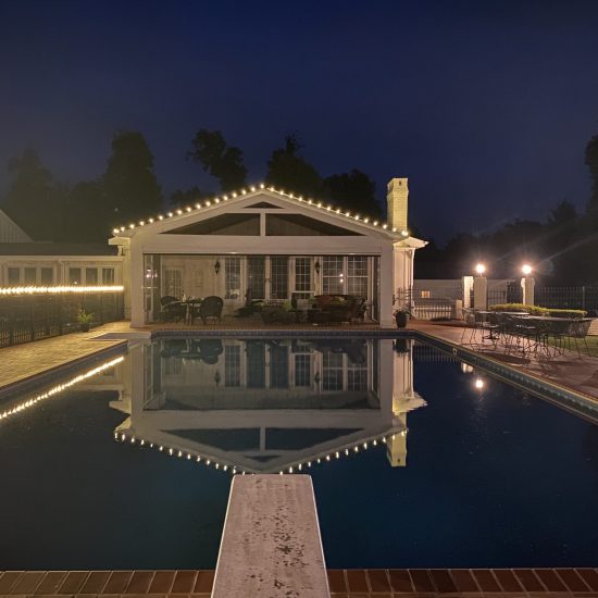 Outdoor Lighting Installation