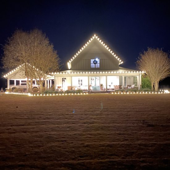 Residential Christmas Light Installation